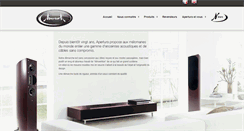 Desktop Screenshot of apertura-audio.com